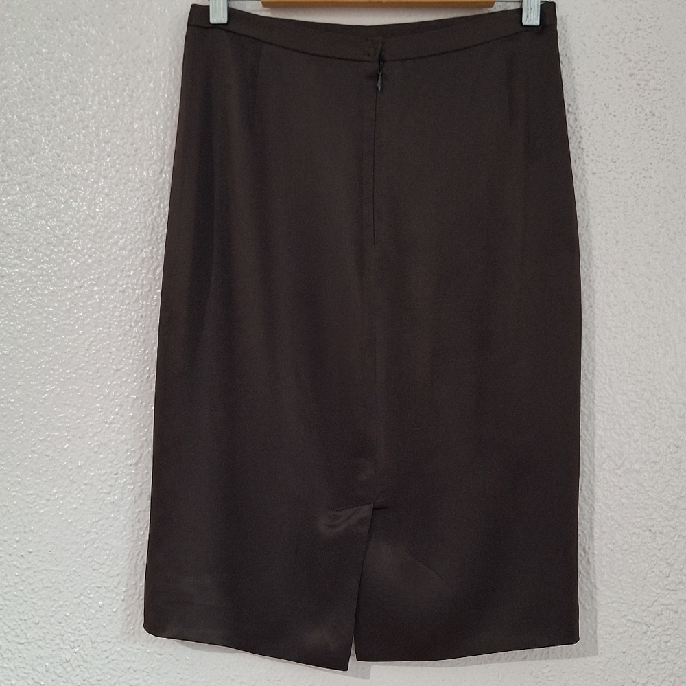 DOLCE& GABBANA Classic Black Pencil Skirt - Picture 2 of 10